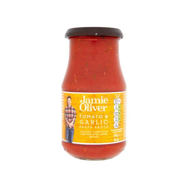 Jamie Oliver oliivi,küüslaugu ja tomati pastakaste  400g